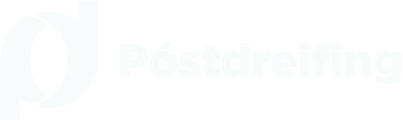 Póstdreifing logo